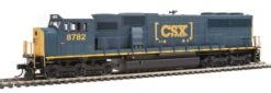 Walthers Mainline 910-9707 HO Scale EMD SD60M Diesel Locomotive CSX 8782
