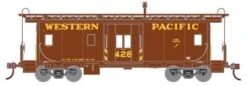 Athearn 74793 HO Scale Bay Window Caboose Western Pacific WP 428 - NOS