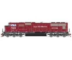 Athearn G71222 HO EMD SD70M EMD Leasing EMDX 7024 DCC & Sound