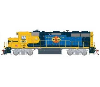 Athearn Genesis G66362 HO EMD GP39-2 Portland & Western PNWR 2311 DCC & Sound Primed For Grime