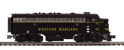 MTH Premier 20-21804-4 O Scale EMD F7A Diesel Western Maryland WM 57 (Non-Powered)