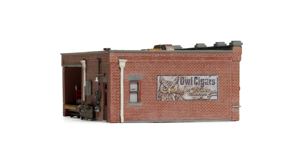 Woodland Scenics Woodland BR4959 N Scale Built Up Structure Smith Brothers TV & Appliance Store - Image 2