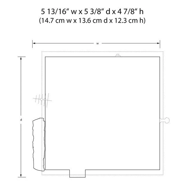 Woodland Scenics BR5869 O Scale Built Up Structure Rustic Cabin - Image 2